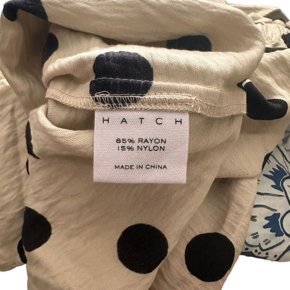 HATCH Spotted The‎ Dani Blouse Sz 0 (XS) - Picture 7 of 7